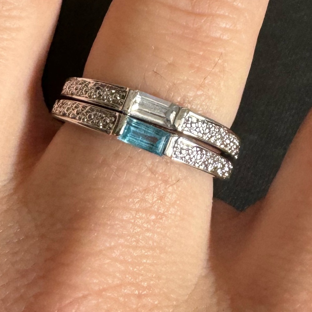 Silver Ring Set